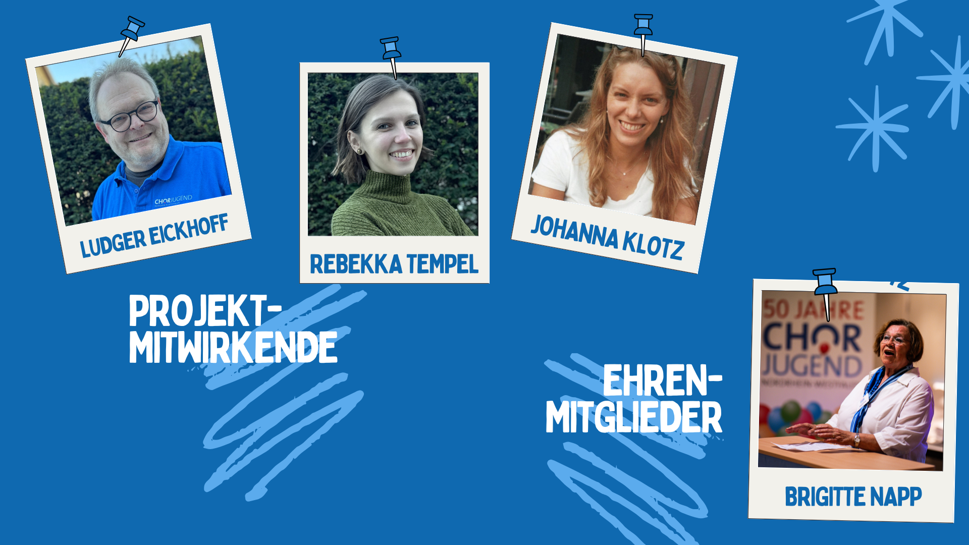 Ludger Eickhoff, Rebekka Tempel, Johanne Klotz und Brigitte Napp